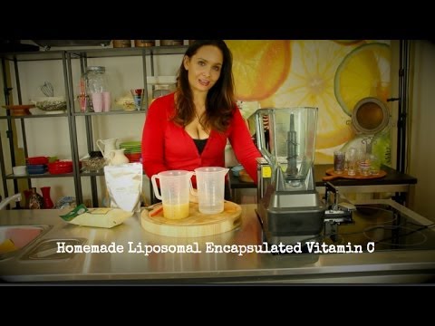 How to make Liposomal encapsulated Vitamin C at home!