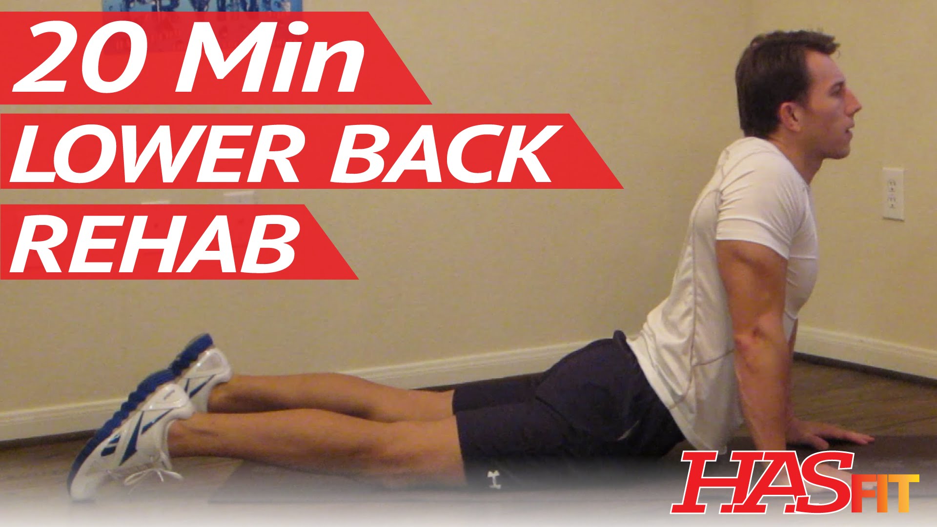 20 Min Lower Back Rehab HASfit Lower Back Stretches For Lower Back 