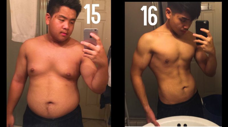 1-2 Year Weight Loss Transformation (15-16) Teenager Alex Ho