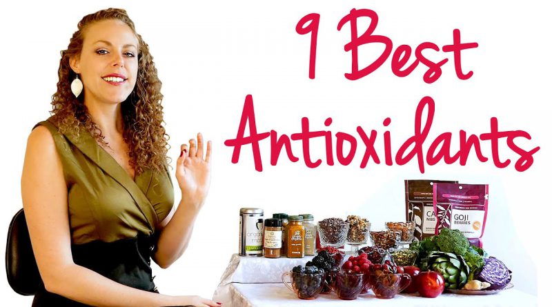 9 Best Antioxidant Foods! Red Wine for Anti Aging? Healthy Eating Tips for Weight Loss & Energy