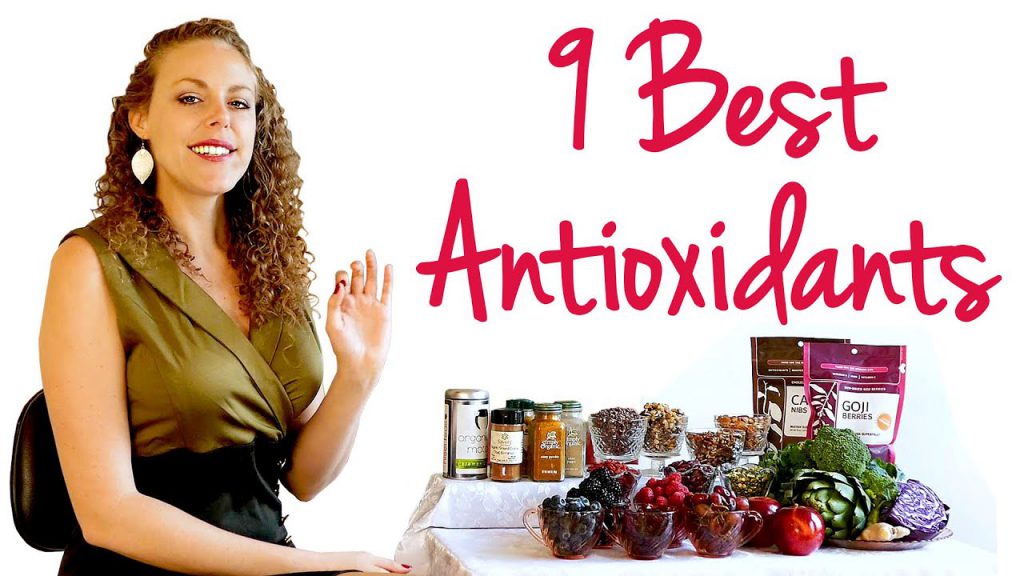9 Best Antioxidant Foods! Red Wine for Anti Aging? Healthy Eating Tips