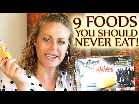 9 Foods to NEVER EAT!! Worst Foods & Alternatives, Weight Loss Tips, Nutrition, Easy Diet