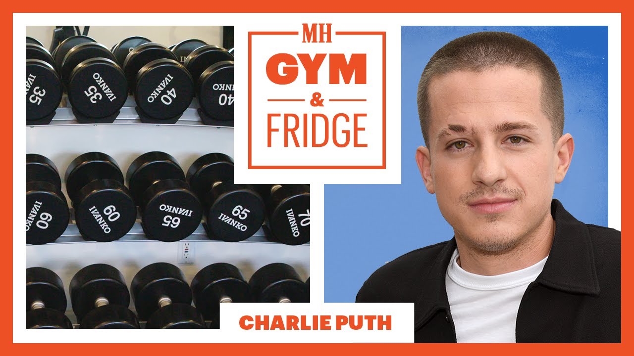 Charlie Puth Shows Us His Gym & Fridge | Gym & Fridge | Men's Health ...