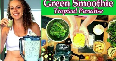 Healthy Green Smoothie: Tropical Paradise! Smoothies for Weight Loss & Clear Skin! Fat Loss Drinks