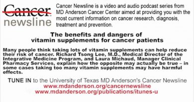 The benefits and dangers of vitamin supplements for cancer patients