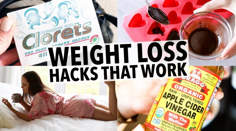 20 WEIGHT LOSS HACKS EVERY GIRL SHOULD KNOW - THAT ACTUALLY WORK!