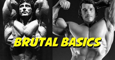 5 Classic BRUTAL Basics Bodybuilding Workouts - Arnold, Zane, Columbu, Draper