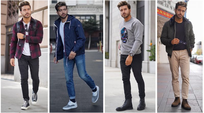 5 Easy Men's Outfits For Fall | Fashion Inspiration Lookbook 2019 | Alex Costa
