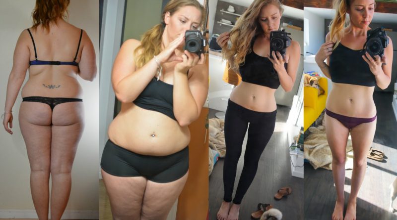 Before & After 70 Pound Weight Loss Transformation