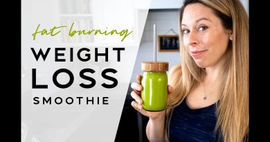 Fat-Burning Green Smoothie for Weight Loss