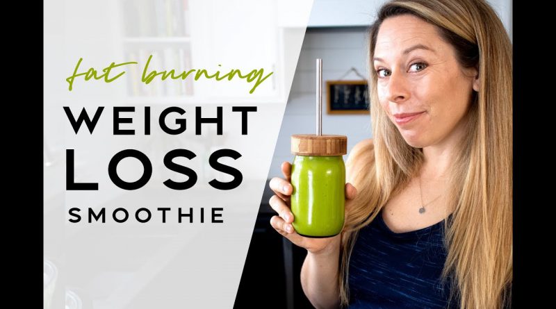 Fat-Burning Green Smoothie for Weight Loss