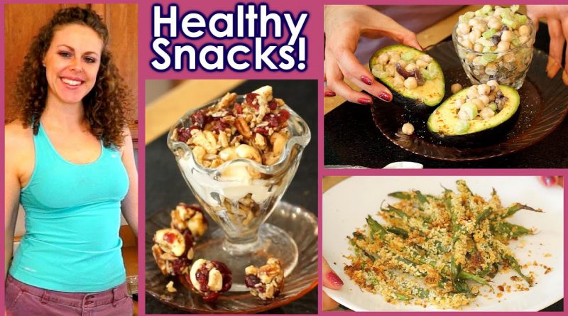 Healthy Snacks & Weight Loss Tips!! 5 Snack Recipes, High Protein, Nutrition, Vegetarian Food