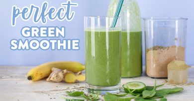 How to Make the Perfect Green Smoothie for Glowing Skin