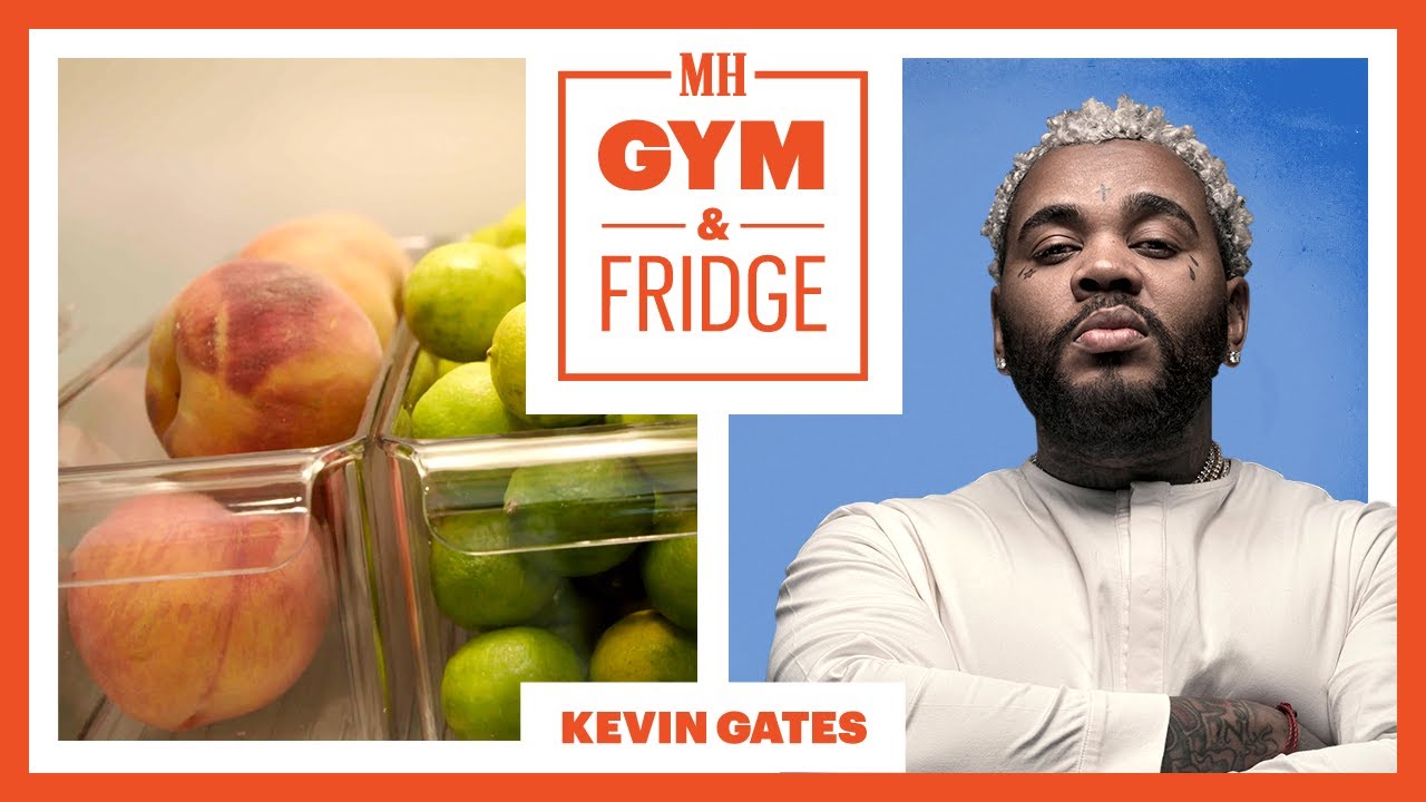 Kevin Gates Shows His Home Gym & Fridge Gym & Fridge Men's Health