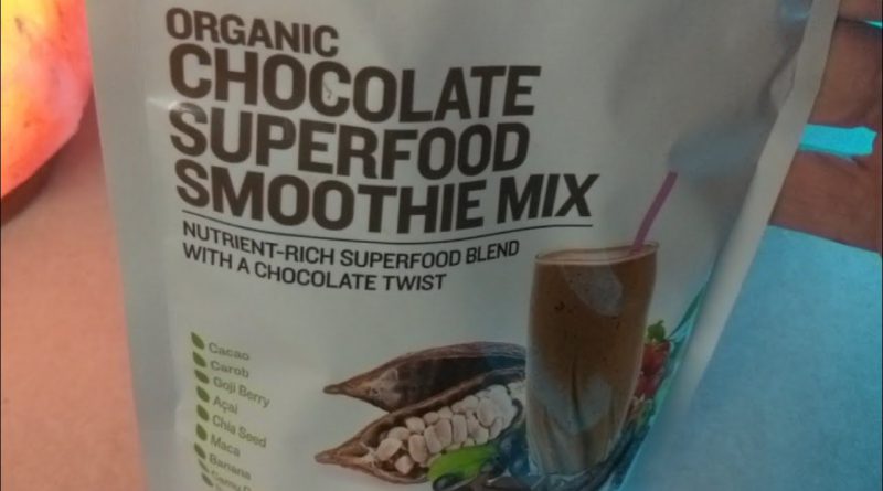 Nutrient Rich Superfood by Sunfood Review Chocolate Smoothie Vegan,