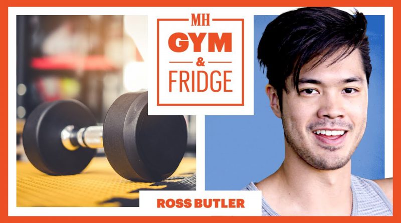Ross Butler Shows His Gym & Fridge | Gym & Fridge | Men's Health