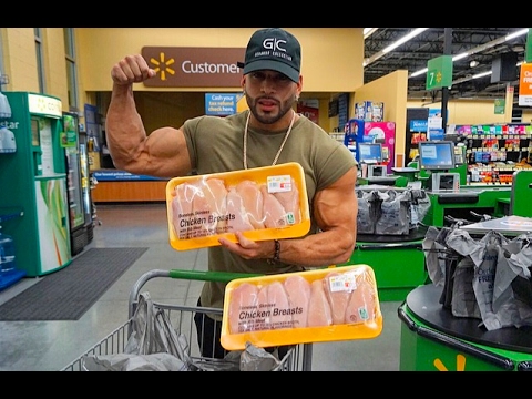 SAVE MONEY !! | CHEAP BODYBUILDING DIET GROCERY SHOPPING