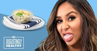 Snooki Freaks Out Over Eating Fish Balls  | Disgustingly Healthy | Men's Health