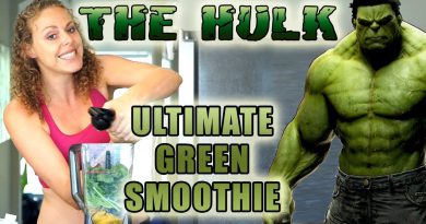 THE HULK: Healthy Green Smoothie Recipe for Weight Loss, Glowing Skin, Energy & Health!