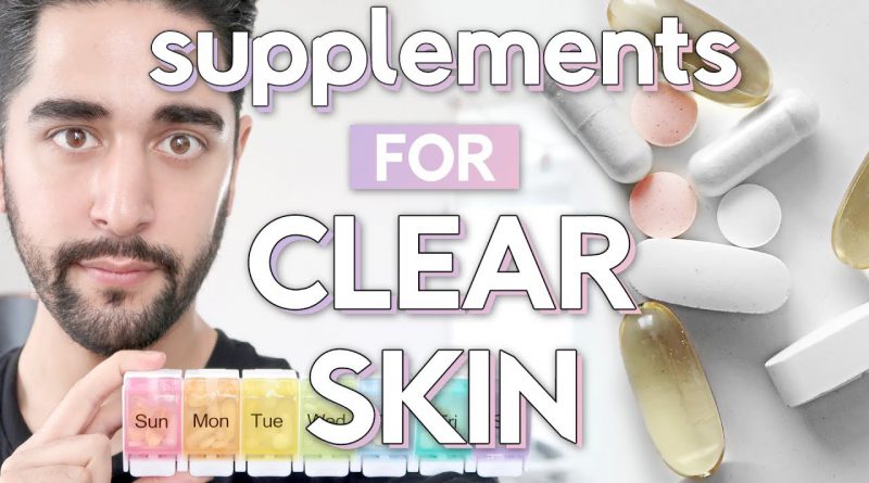 The Best Supplements For Clear Skin - Vitamins, Collagen, Vitamin C & More ✖ James Welsh