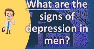 What are the signs of depression in men ? | Health FAQ Channel