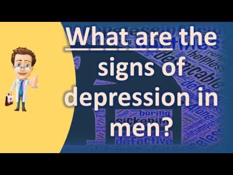 What are the signs of depression in men ? | Health FAQ Channel