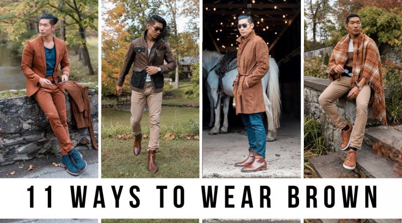 11 Ways to Wear Brown This Fall | Men's Fashion | Levitate Style