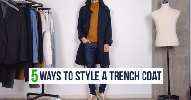 5 Different Ways to Style a Trench Coat | Men's Fashion Outfit Inspiration