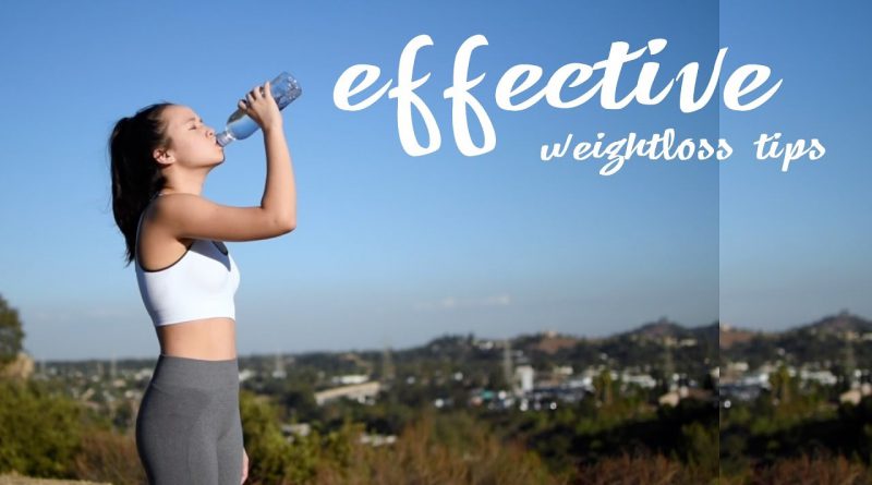 6 EASY weightloss tips that will make a BIG difference