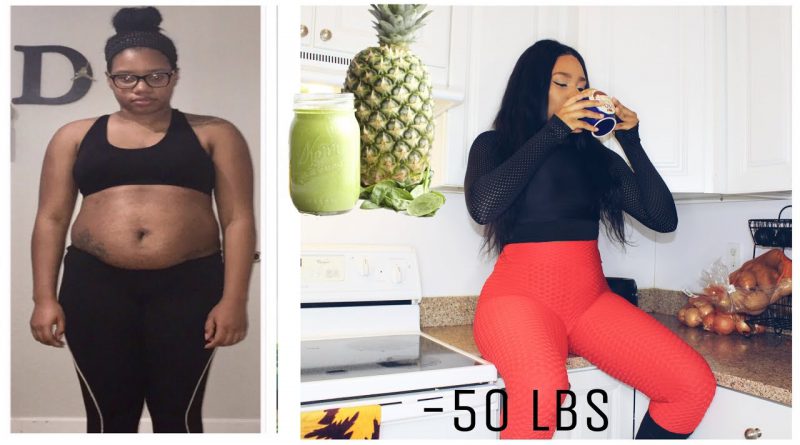 BEST GREEN SMOOTHIE FOR WEIGHTLOSS | HOW I LOST 50 LBS