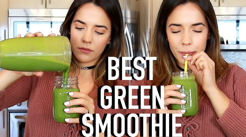 BEST GREEN SMOOTHIE RECIPE FOR WEIGHTLOSS!