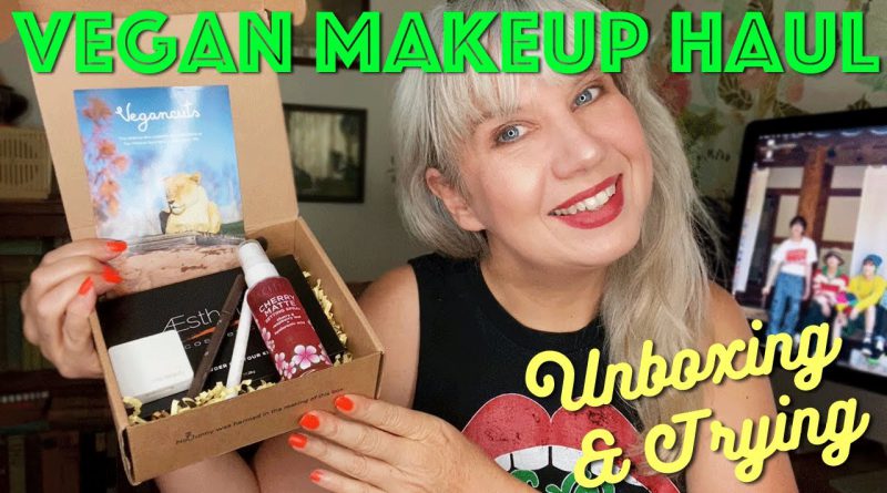 BIG Vegan Makeup Haul Unboxing & Trying Subscription Boxes
