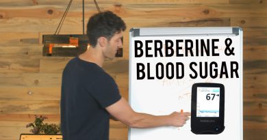 Berberine, Blood Sugar & Ketosis (data from glucose monitor)