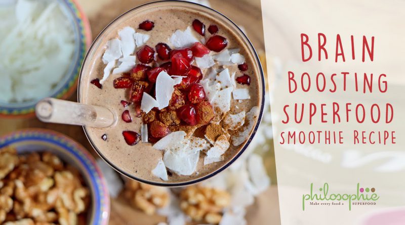 Brain Boosting Superfood Smoothie Recipe