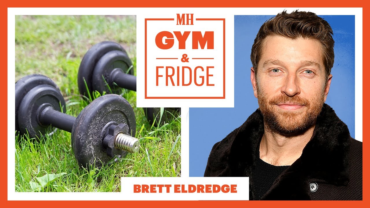 Brett Eldredge Shows His Gym & Fridge on Tour Gym and Fridge Men's