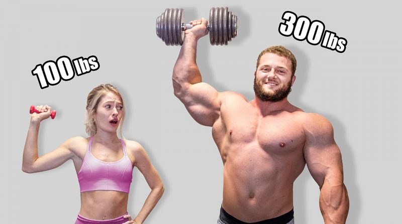 Can a 100lb girl survive a BODYBUILDER WORKOUT??