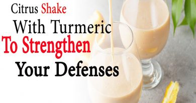 Citrus shake with turmeric to strengthen your defenses | Natural Health
