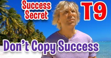 Don't Copy Successful People