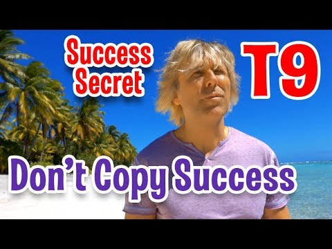 Don't Copy Successful People
