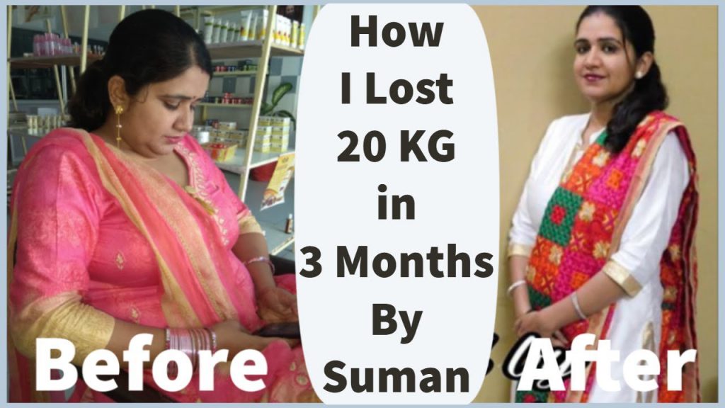 How I Lost 20 Kgs in 3 Months By SUMAN Weight Loss Journey, Transformation & Motivation Tips