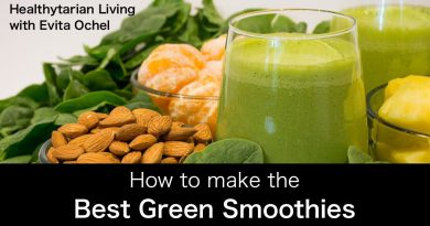 How to Make a Green Smoothie — 5 Step Template (whole food vegan, oil-free)
