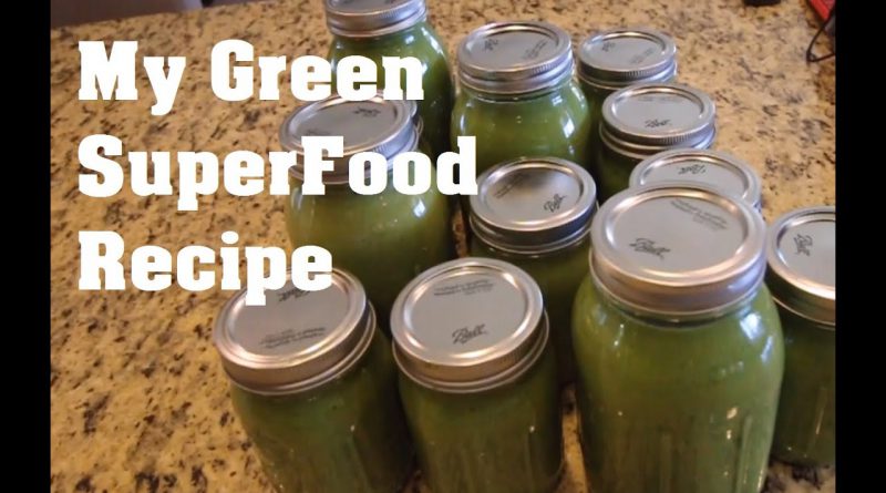 My Green Superfood Smoothie | Weight Loss | Strength Gains