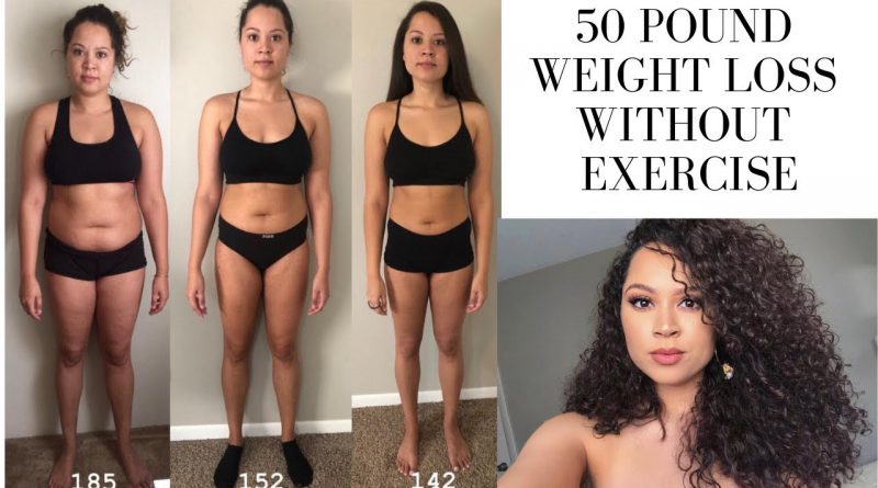 My Weight Loss Journey: How I lost 50 pounds without exercising