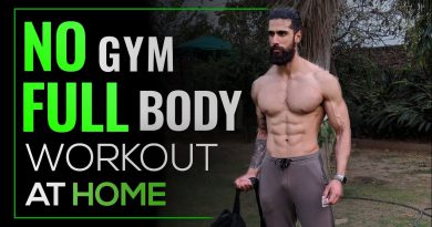 NO GYM FULL BODY WORKOUT AT HOME | BEST HOME EXERCISES