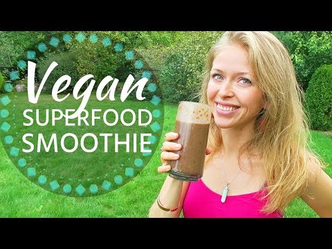 SUPERFOOD SMOOTHIE ✧ Vegan Breakfast Recipe