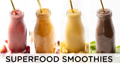 SUPERFOOD SMOOTHIES | 4 Easy Recipes for Fall