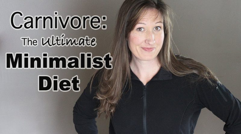 The Ultimate Minimalist Diet is 100% Meat (Carnivore Diet)