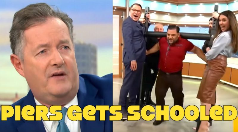 Vegan Strongmen School Piers Morgan. Says He'll Watch Game Changers