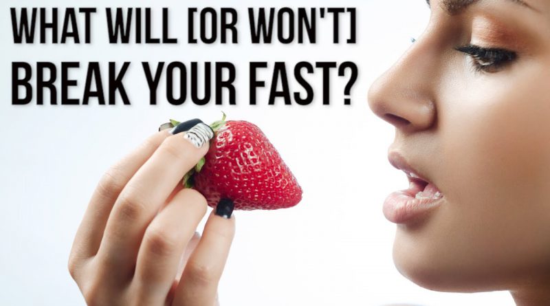 What Breaks a Fast? [intermittent fasting science review]