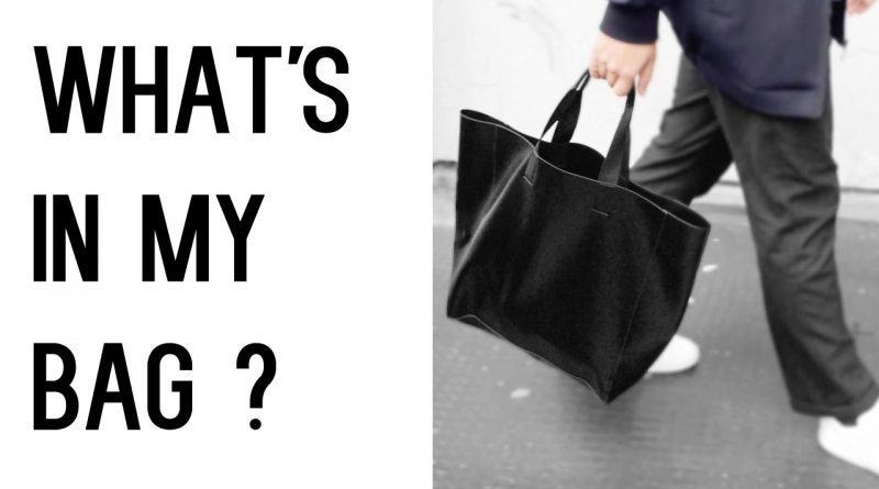 What's In My Bag?!  - (Men's fashion and lifestyle) ✖ James Welsh